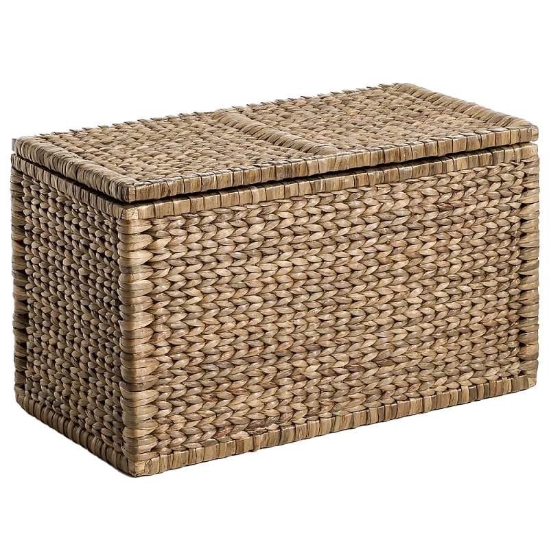 Плетеный сундук Laure Wicker Box Коричневый Плетеный сундук Laure Wicker Box Коричневый в Орле | Loft Concept