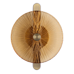 Бра с круглым стеклянным плафоном Gingham варинант исполнения - 2 | Loft Concept в Орле