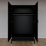 Платяной шкаф Elsa Dreams Black с 2-мя фасадами варинант исполнения - 3 | Loft Concept в Орле