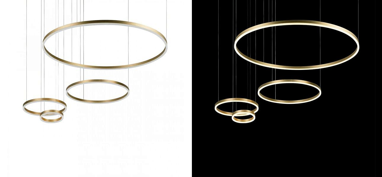 Люстра Neo Circles Gold II Люстра Neo Circles Gold II - Loft-Concept в Орле