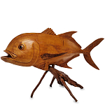 Статуэтка в виде рыбы деревянная Flight of Pisces варинант исполнения - 2 | Loft Concept в Орле