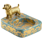 Пепельница фарфоровая Dog варинант исполнения - 1 | Loft Concept в Орле
