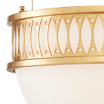 Подвесной светильник с фактурным золотым каркасом Exceptional Classic Design варинант исполнения - 2 | Loft Concept в Орле