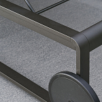 Шезлонг на металлическом каркасе с регулируемой спинкой GUELL Sunbed варинант исполнения - 6 | Loft Concept в Орле