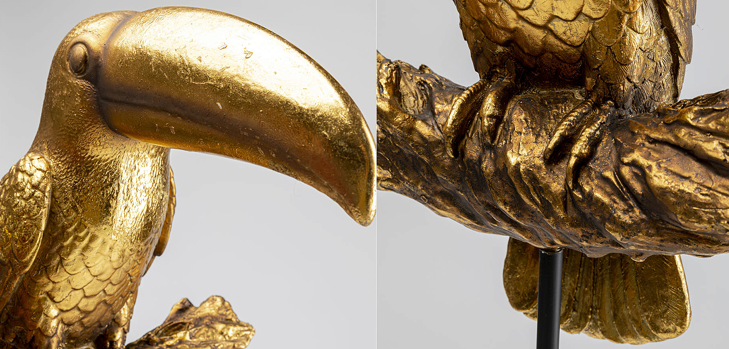 Статуэтка Golden Tukan on a stand - Loft-Concept в Орле