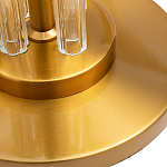 Торшер металлический со стеклянным основанием Intersection варинант исполнения - 3 | Loft Concept в Орле