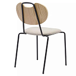 Стул с мягким сиденьем Stool Loft Light Brown варинант исполнения - 3 | Loft Concept в Орле