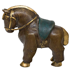 Статуэтка из бронзы в виде лошади Animals Bronze варинант исполнения - 2 | Loft Concept в Орле