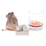 Камни для охлаждения виски из белого мрамора Natural Stone Cube варинант исполнения - 5 | Loft Concept в Орле