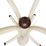 Вешалка напольная бежевая с 4-мя металлическими крючками Noble Branches варинант исполнения - 4 | Loft Concept в Орле