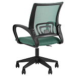 Офисное кресло с основанием из черного пластика Desk chairs Green варинант исполнения - 5 | Loft Concept в Орле