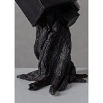 Скульптура «Окаменелый рост», Черный объект варинант исполнения - 3 | Loft Concept в Орле