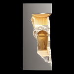 Встраиваемый в стену гипсовый светильник под покраску в античном стиле Antiquity Athena варинант исполнения - 7 | Loft Concept в Орле