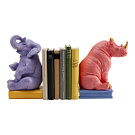 Держатель для книг Elephant and Rhinoceros Bookend варинант исполнения - 1 | Loft Concept в Орле