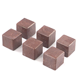 Камни для охлаждения виски из красного лемезита Natural Stone Cube варинант исполнения - 3 | Loft Concept в Орле