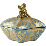 Фарфоровая шкатулка Angel with a rose варинант исполнения - 2 | Loft Concept в Орле