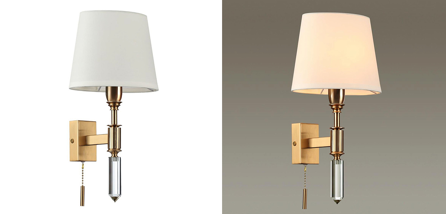 Бра Ramona White Wall Lamp Бра Ramona White Wall Lamp - Loft-Concept в Орле