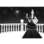 Megan Hess. Te Lttle Blk Dess варинант исполнения - 3 | Loft Concept в Орле