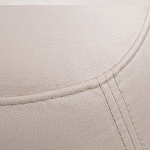 Кресло без подлокотников бежевое с принтом Macrocosm варинант исполнения - 4 | Loft Concept в Орле