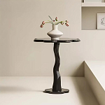 Дизайнерский журнальный стол в виде чёрного цветка Ludox варинант исполнения - 1 | Loft Concept в Орле