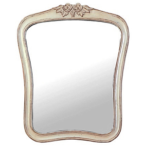 Настенное зеркало в деревянной состаренной раме Martine Wall Mirror