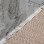 Тумба под телевизор с мраморной столешницей Uniqueness Marble варинант исполнения - 5 | Loft Concept в Орле