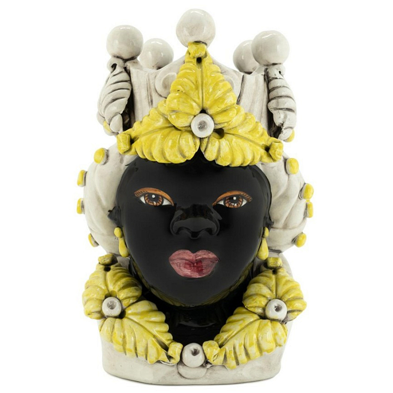 Ваза Vase Moro Lady Eve Yellow Черный Бежевый Желтый Ваза Vase Moro Lady Eve Yellow Черный Бежевый Желтый в Орле | Loft Concept