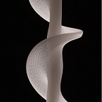 Люстра с белым скрученным плафоном Golden Swirl варинант исполнения - 6 | Loft Concept в Орле