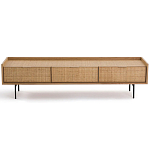 ТВ-тумба с плетеным декором Buckley Wicker TV Stand варинант исполнения - 1 | Loft Concept в Орле