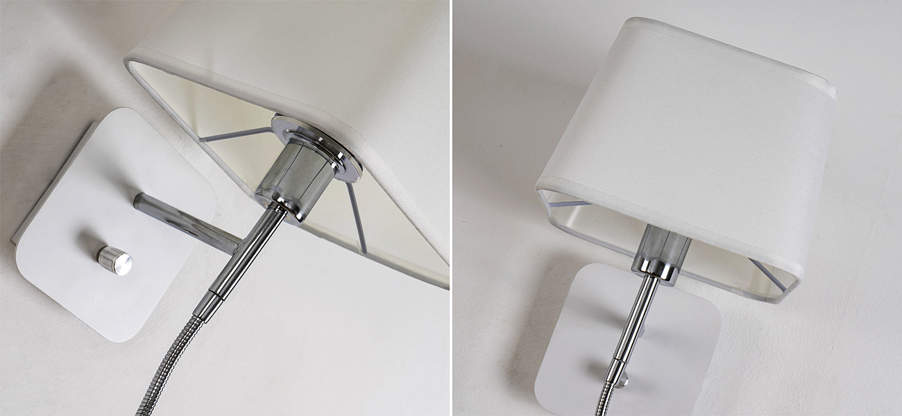 Бра с абажуром и гибким спотом Trumpet Lamp Бра с абажуром и гибким спотом Trumpet Lamp - Loft-Concept в Орле