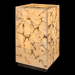 Торшер прямоугольный из натурального камня Calcite Geometry варинант исполнения - 7 | Loft Concept в Орле