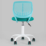 Яркий компьютерный стул Tropica Turquoise варинант исполнения - 4 | Loft Concept в Орле