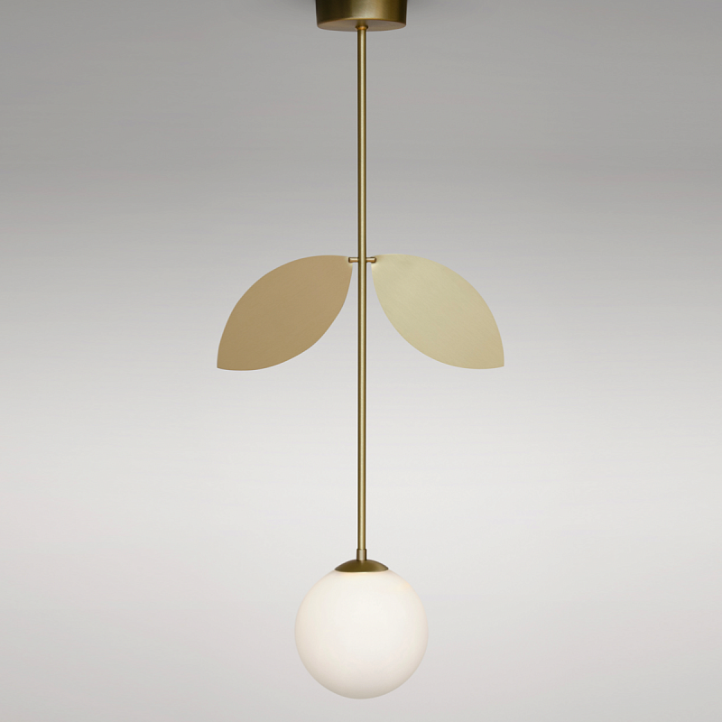Люстра Areti Plant Pendant Золотой Белый Люстра Areti Plant Pendant Золотой Белый в Орле | Loft Concept