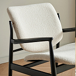 Кресло с каркасом и ножками из древесины и мягкими сиденьем и спинкой Venice варинант исполнения - 8 | Loft Concept в Орле