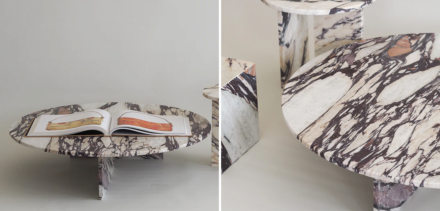 Кофейный стол Enzo Marble Coffee table Кофейный стол Enzo Marble Coffee table - Loft-Concept в Орле