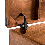 Деревянный сундук из массива манго Mango Wooden Chest Brown варинант исполнения - 3 | Loft Concept в Орле