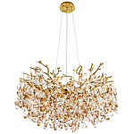 Люстра с хрустальными подвесками Fairytree Gold Crystal Chandelier 10 варинант исполнения - 2 | Loft Concept в Орле