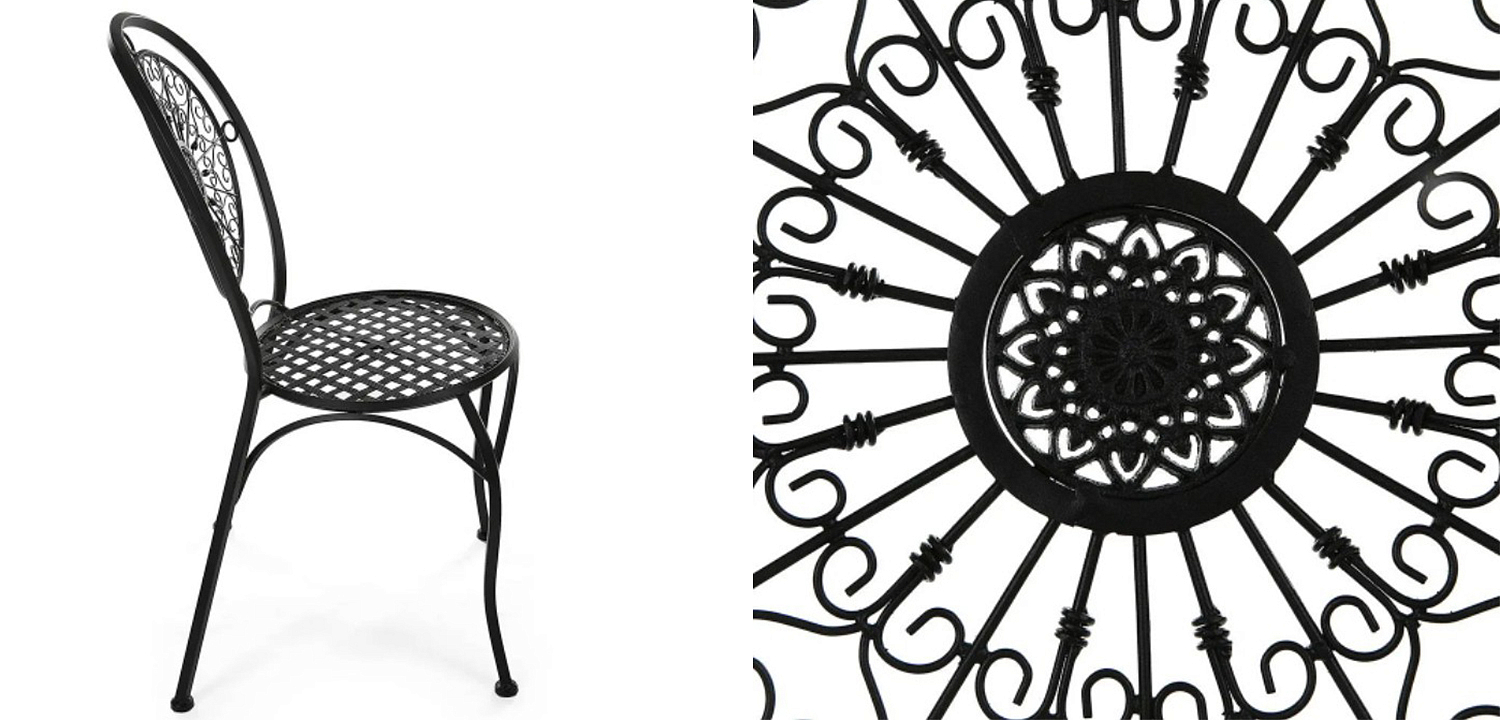 Стул Forged Patterns Anita Black Стул Forged Patterns Anita Black - Loft-Concept в Орле