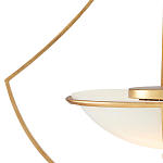 Люстра золотая светодиодная Graduated Bell варинант исполнения - 1 | Loft Concept в Орле