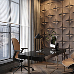 Гипсовая 3D панель с принтографией PM-22 варинант исполнения - 3 | Loft Concept в Орле