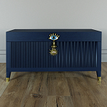 Большой дизайнерский Сундук Elsa Dreams Blue варинант исполнения - 1 | Loft Concept в Орле