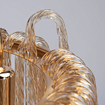 Люстра с подвесными рифлеными стеклянными трубками Nembus варинант исполнения - 9 | Loft Concept в Орле