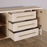 Буфет Primo с тремя ящиками и двумя фасадами Светлый дуб варинант исполнения - 5 | Loft Concept в Орле