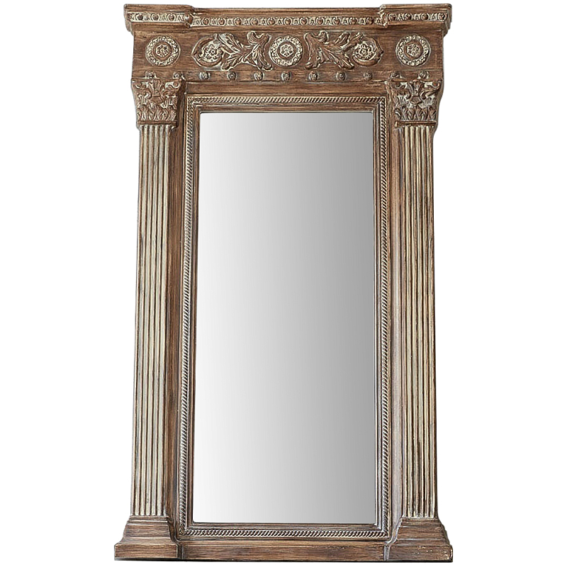 Зеркало напольное Clovis Wood Imitation Mirror Коричневый Зеркало напольное Clovis Wood Imitation Mirror Коричневый в Орле | Loft Concept