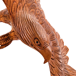 Статуэтка деревянная в виде орла Bali Eagle варинант исполнения - 3 | Loft Concept в Орле