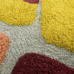 Чехол на подушку с рисунком горчичного цвета Elan Textured варинант исполнения - 6 | Loft Concept в Орле