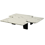 Стол журнальный низкий с фигурной столешницей Threshold варинант исполнения - 1 | Loft Concept в Орле