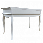 Консоль белого цвета из массива бука в стиле прованс White Provence варинант исполнения - 4 | Loft Concept в Орле