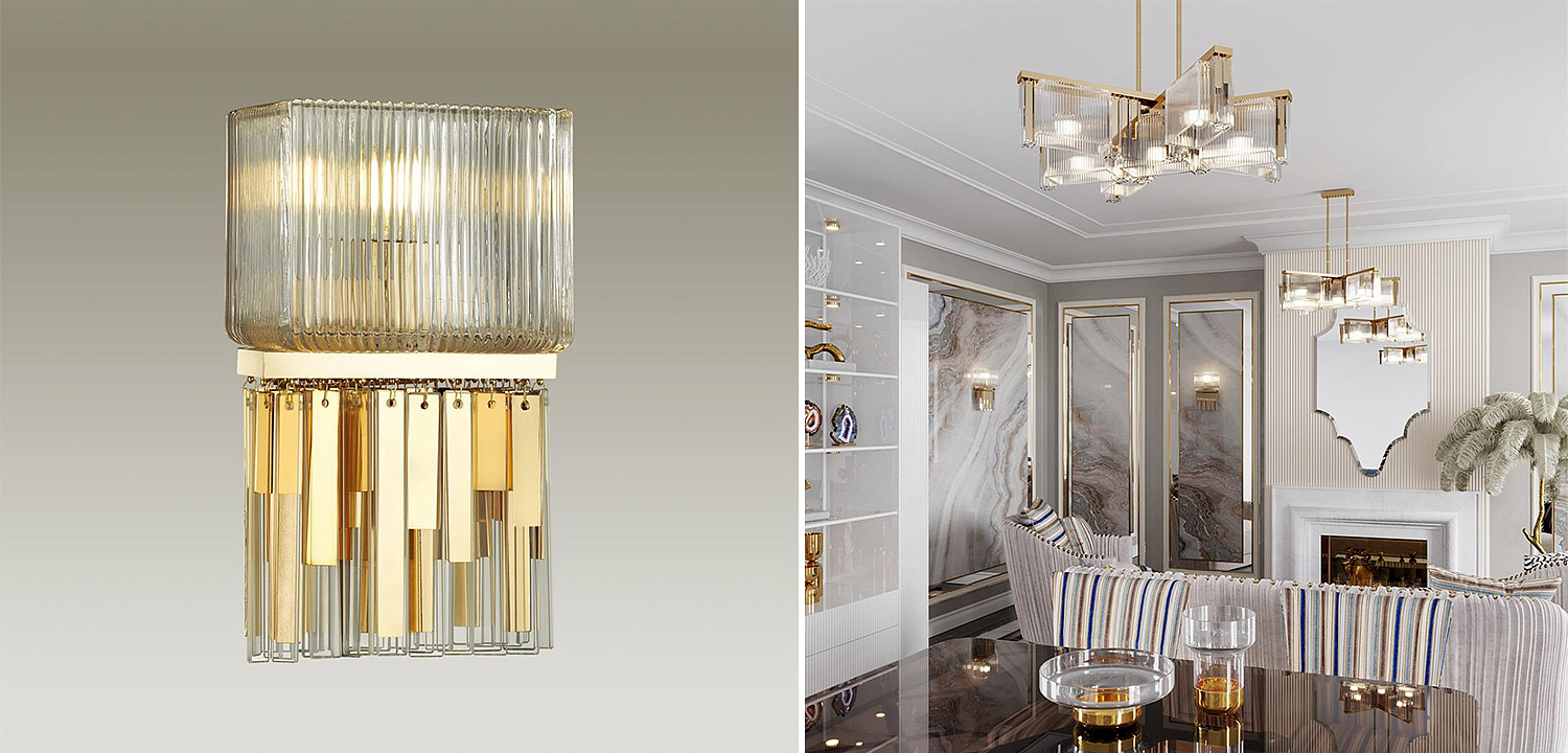 Бра Madelen Gold Wall Lamp Бра Madelen Gold Wall Lamp - Loft-Concept в Орле