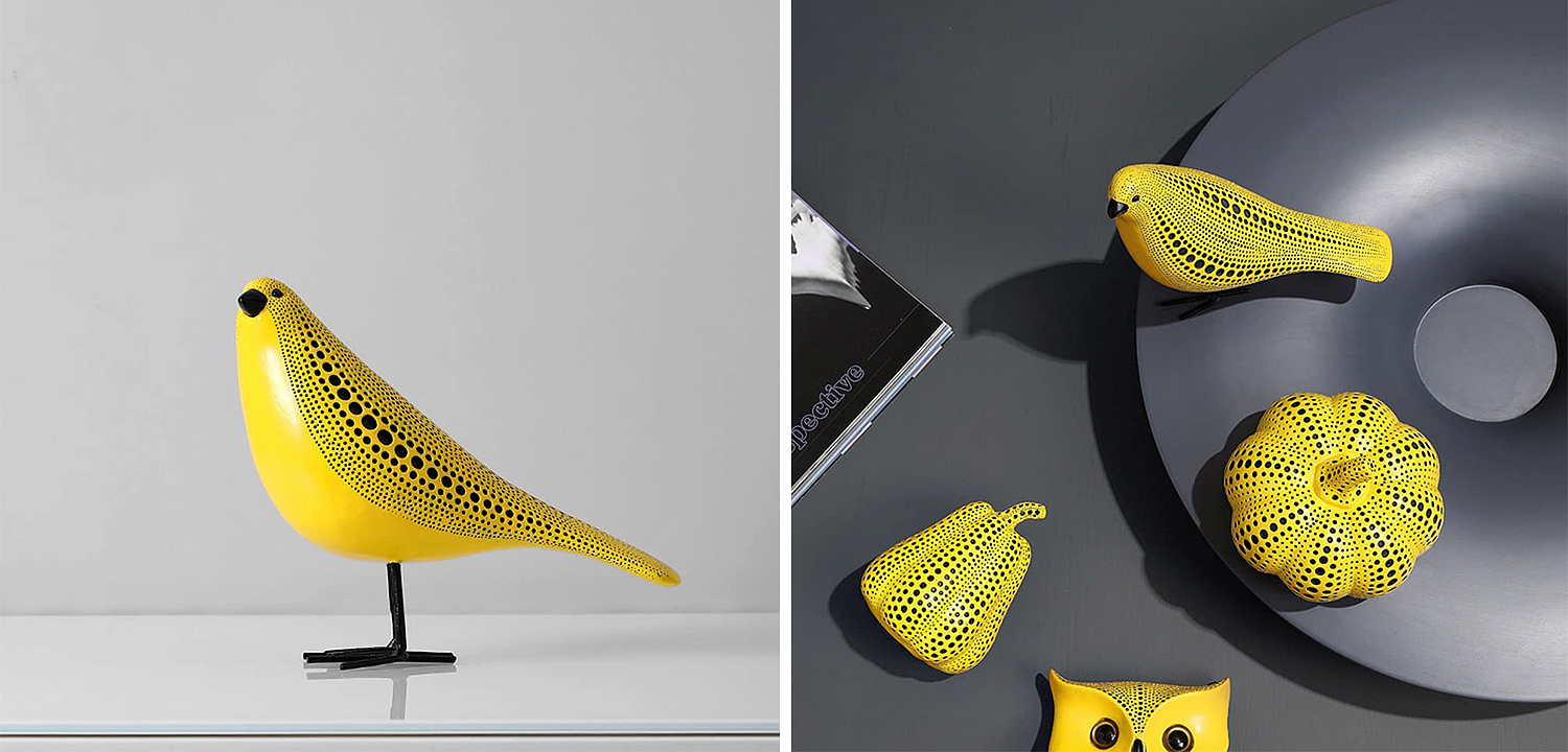 Статуэтка птичка Kusama Yayoi Статуэтка птичка Kusama Yayoi - Loft-Concept в Орле